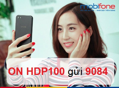 Đăng ký gói HDP100 MobiFone Đăng ký gói HDP100 MobiFone