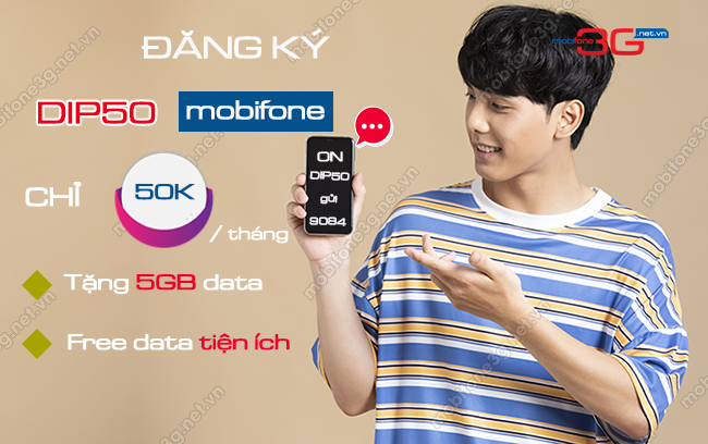Huong dan cach dang ky goi DIP50 MobiFone goi DIP50 MobiFone