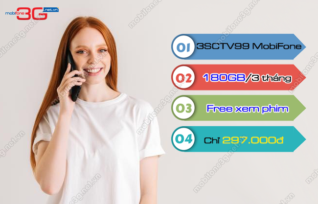 Cach dang ky goi cuoc 3SCTV99 mang MobiFone goi 3SCTV99 MobiFone