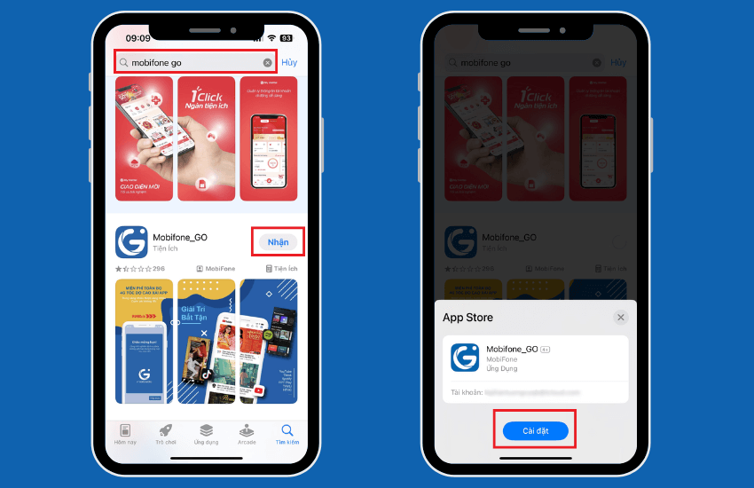 Cach tai MobiFone Go cho iOS 