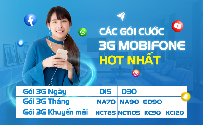 Tổng hợp các gói cước 3G Mobi nên đăng ký trong năm 2023 goi cuoc 3g cua mobifone
