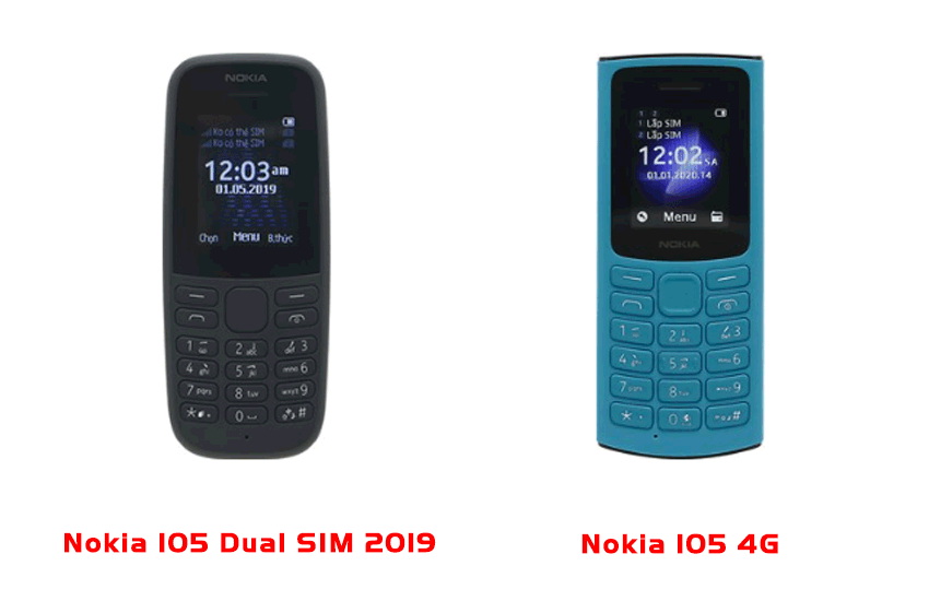 phan biet nokia 105