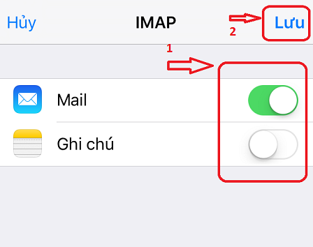 cách đăng nhập email công ty trên iPhone