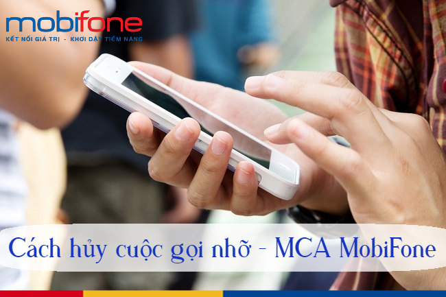 cach huy cuoc goi nho mobifone