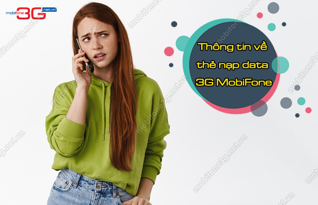 Cach mua the data code MobiFone the nap data 3G MobiFone