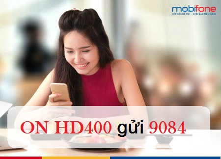 Đăng ký gói HD400 MobiFone Đăng ký gói HD400 MobiFone