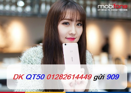 Cú pháp đăng ký gói QT50 MobiFone Cú pháp đăng ký gói QT50 MobiFone