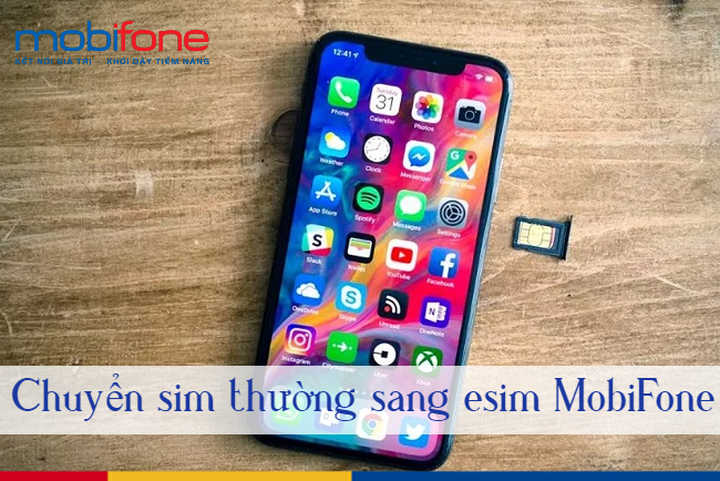 doi sim thuong sang esim mobifone 