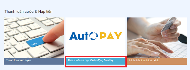 thanh toan tu dong qua AutoPay MobiFone