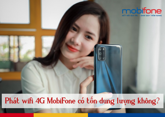 chia se data 4G MobiFone co ton dung luong khong?