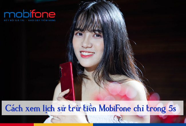 xem lich su tru tien MobiFone
