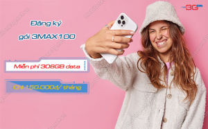 cach dang ky goi 3MAX100 mobifone