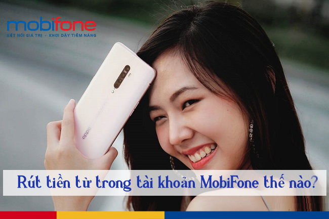 rut tien tu tai khoan dien thoai MobiFone