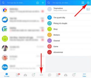 huong dan mo mini chat Zalo tren iPhone 7 Plus