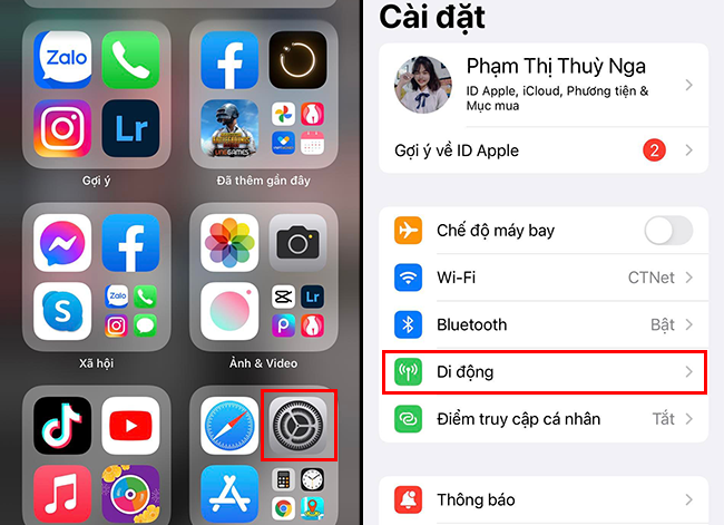 kich hoat volte mobi tren ios