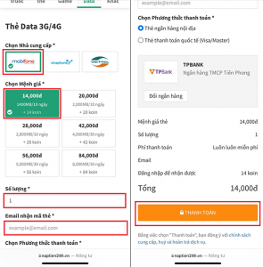 mua dung luong 3g mobifone