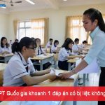 thi THPT quoc gia khoanh 1 dap an trac nghiem co bi liet khong 2021