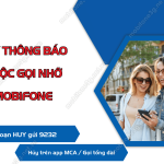 huy thong bao cuoc goi nho mobifone