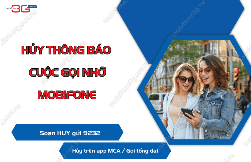 huy thong bao cuoc goi nho mobifone