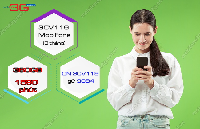 Cach dang ky goi cuoc 3CV119 cua MobiFone goi 3CV119 MobiFone