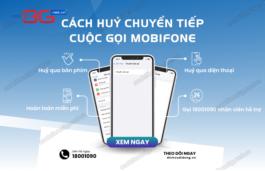 huy chuyen tiep cuoc goi mobifone the nao