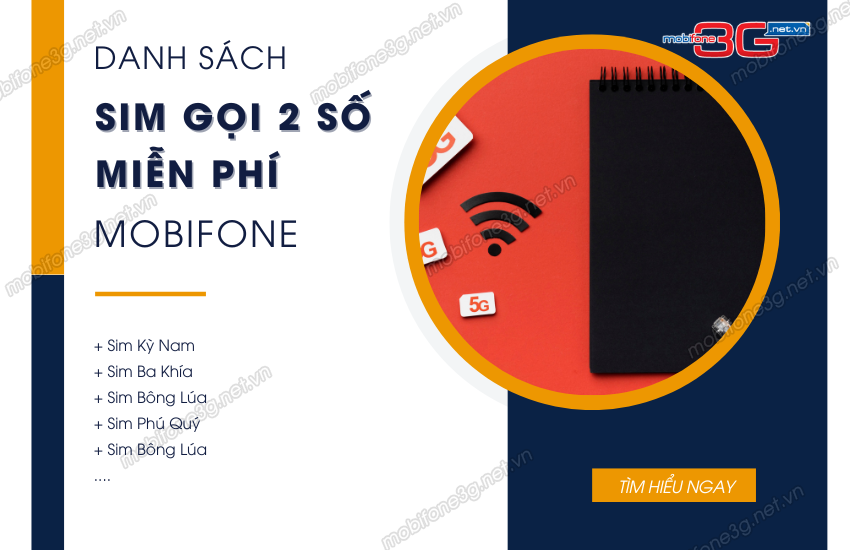 Sim mobifone miễn phí gọi 2 số