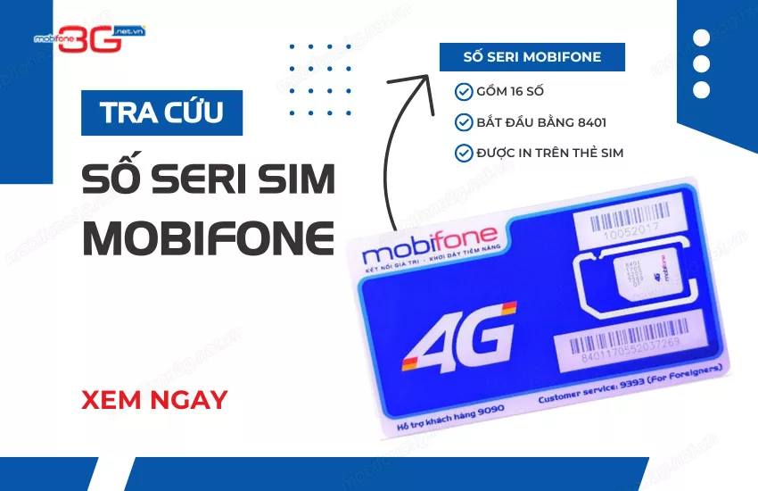 Tra cuu so seri sim MobiFone