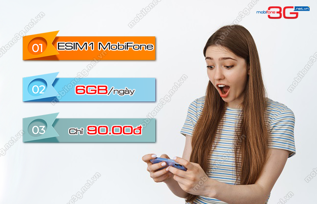 goi eSIM1 MobiFone 