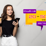 Khuyen mai 20% 50% MobiFone ngay 22/12/2021