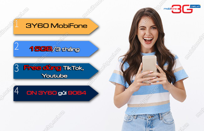Cach dang ky goi cuoc 3Y60 mang MobiFone goi 3Y60 MobiFone