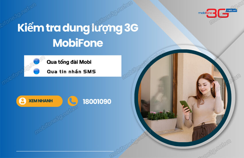 kiem tra dung luong 3g mobifone