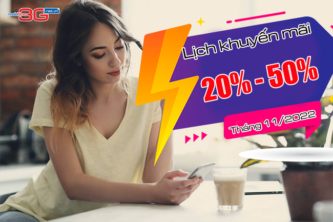 lich khuyen mai mobifone 20% 50% thang 11/2022 lich khuyen mai mobifone 20% 50% thang 11/2022
