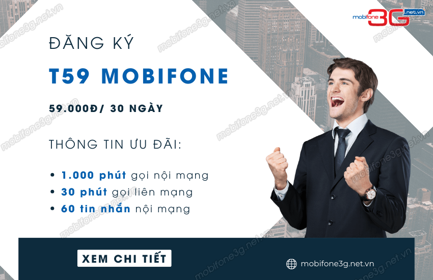 Gói cước T59 của MobiFone