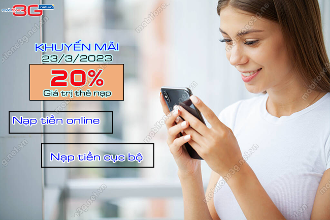 khuyen mai mobifone 20% ngay 2332023