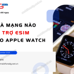 nha mang nao ho tro esim cho apple watch