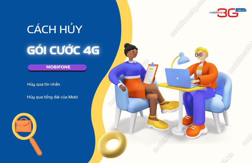 Cach huy goi cuoc 4g MobiFone