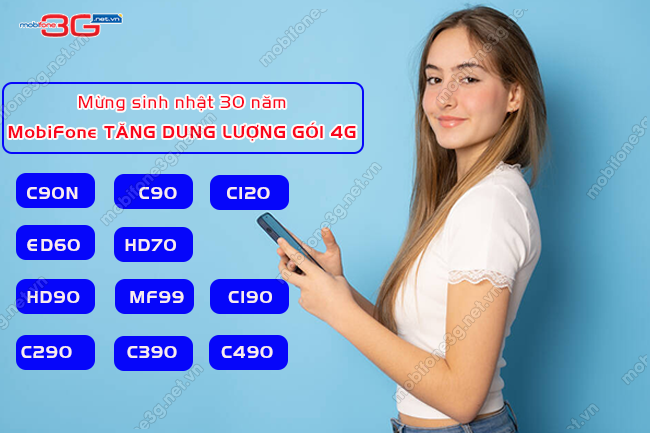 mobifone tang dung luong goi data 4g