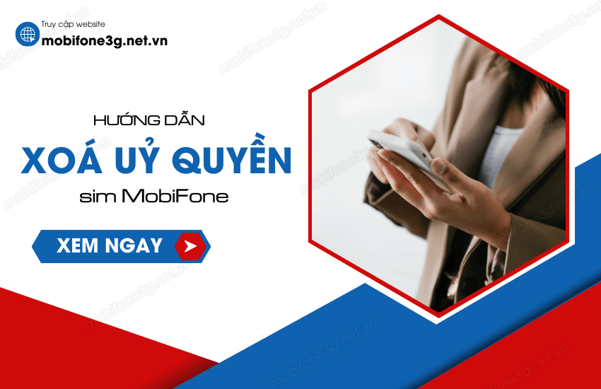 xoa uy quyen sim mobifone 