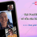 goi facetime co can sim khong