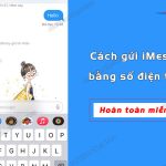 cach gui imessage bang so dien thoai