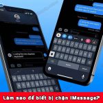 lam sao de biet bi chan imessage