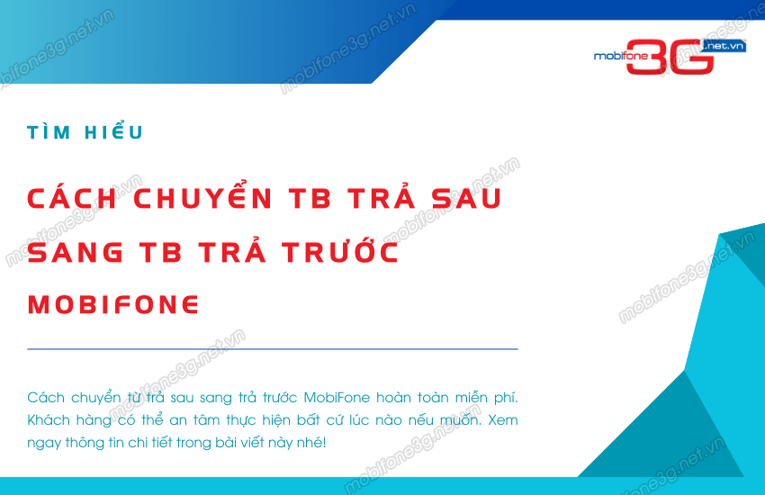 Chuyển TV trả sau sang trả trước Mobi