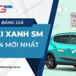 bang gia taxi xanh sm