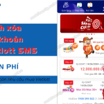 cach xoa tai khoan vietlott sms