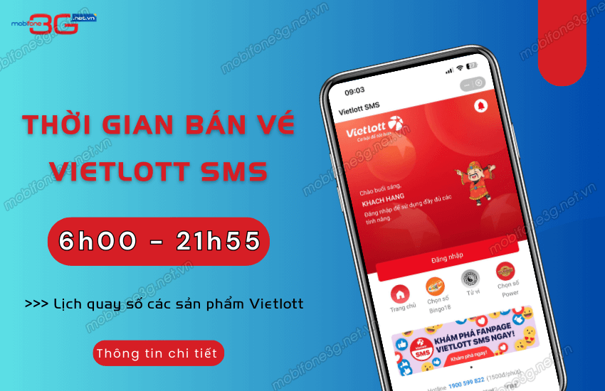 thoi gian ban ve vietlott sms