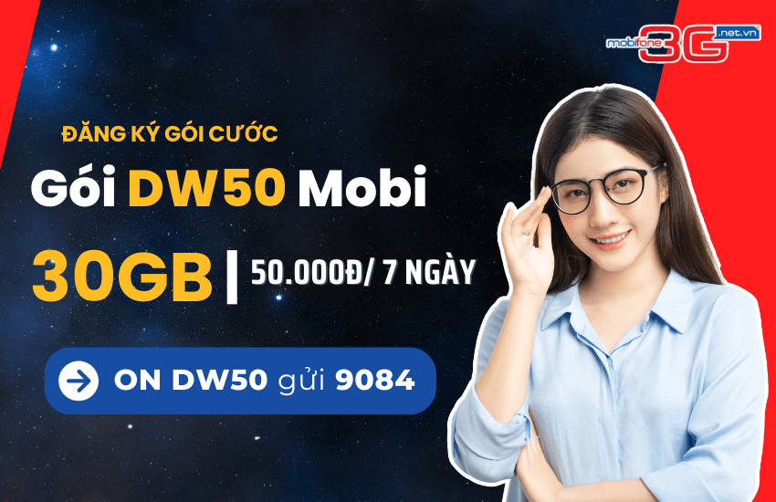 goi cuoc dw50 mobifone